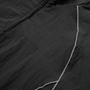 Men <b>Reflective</b> Tracksuit Set Stand Collar <b>Jacket</b> Relaxed Fit Pants Lightweight Nylon Woven Water Repellent <b>Running</b> Outfit - Product Image 3