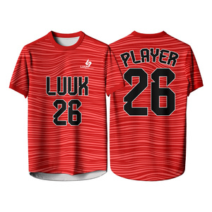 Camiseta de Fútbol Sublimada Personalizada con Nombre y Número del Jugador, Unisex, Manga Corta, Absorbe la Humedad - Product Image 1