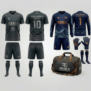 Premium Custom Soccer Uniform Set Jersey Shorts <b>Socks</b> Breathable Fabric Team <b>Training</b> Kit Professional Quality - Product Image 2
