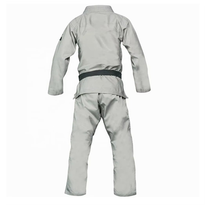 Kimono Profesional de Jiu Jitsu Brasileño Personalizado Azul BJJ Gi para Hombre y Mujer A0-A5 Ropa de Artes Marciales de Algodón Tejido Perlado con Cinturones - Product Image 3