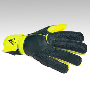 Gants de gardien de but élégants et sécurisés avec sangle de poignet réglable pour une performance stable au football - Product Image 4