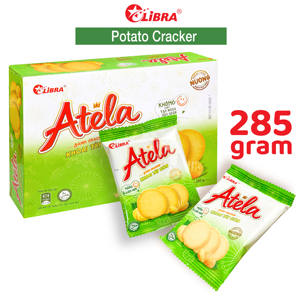 HALAL ISO ATELA Potato Crispy Crackers 228G Salty <b>Sweet</b> Taste Sachet Box <b>Packaging</b> FMCG Product Vietnam Good Price - Product Image 4