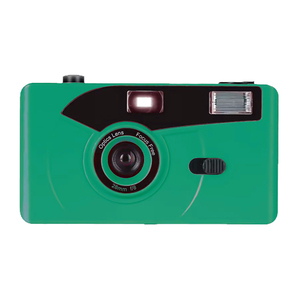 Appareil photo argentique 35 mm réutilisable personnalisé OEM, à mise au point fixe, en plastique, à usage unique, style automatique, design compact et coloré, vert - Product Image 2