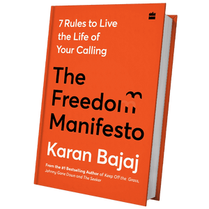 Le Manifeste de la Liberté (Couverture rigide) par l'auteur Karan Bajaj, impression de livres personnalisés à couverture souple - Product Image 1