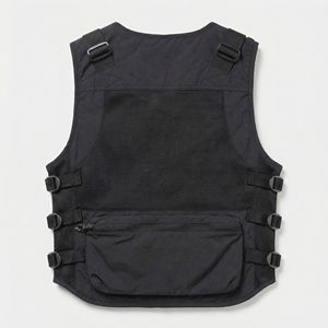 Elegante Chaleco Utilitario Negro |   Chaleco Táctico Versátil para Uso Casual y al Aire Libre - Product Image 2