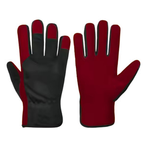 Gants de sécurité industriels robustes en cuir de chèvre confortables certifiés CE, antistatiques, anti-chaleur, 11 oz, pour l'assemblage - Product Image 5