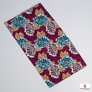 Wholesale Custom African Wax Print Cotton Fabric OEM ODM Textile Manufacturer Premium Export Supplier Customized Fabric Products - Product Image 1