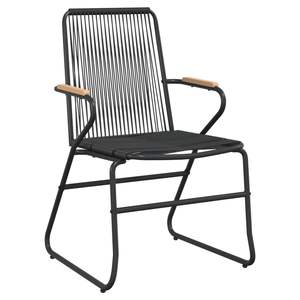 Conjunto de Comedor para Jardín en Negro - Product Image 5