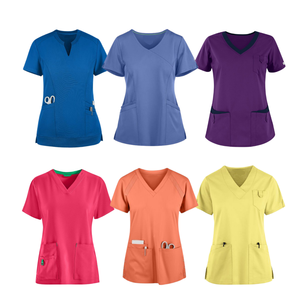 ชุดพยาบาลสำหรับผู้หญิงและผู้ชายชุดพยาบาลพยาบาลชุดผ่าตัดทางการแพทย์แบบกำหนดเอง - Product Image 6