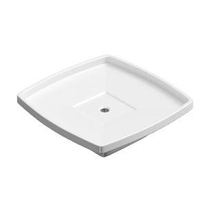 Grand porte-savon carré avec base inclinée auto-drainante en silicone pour la salle de bain et l'évier de cuisine - Product Image 1