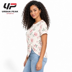 Camiseta de Manga Corta para Mujer al por Mayor con Diseño Personalizado, Gradación de Tallas Flexible y Opciones de Producción a Medida - Product Image 4