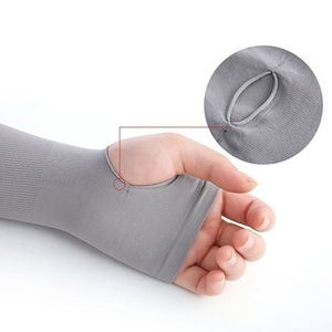 Hot Selling <b>Compression</b> <b>Arm</b> <b>Sleeve</b> UPF 50+ Breathable Sunscreen Elbow Brace for Football Basketball Tennis Sports Support - Product Image 2