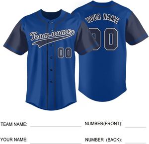 Nouveau design de t-shirt uniforme de baseball, maillot de baseball personnalisé hip-hop, respirant, en maille, sublimé, brodé - Product Image 5