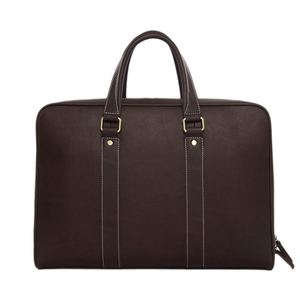 Porte-documents pour ordinateur portable en cuir véritable de haute qualité pour les professionnels, usage au bureau et en voyage - Product Image 1