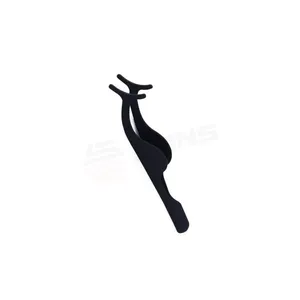 False Strip Eyelash Tweezers Lash Applicator Eyelash <b>Extension</b> Stainless Steel Professional Use Customised Logo - Product Image 6