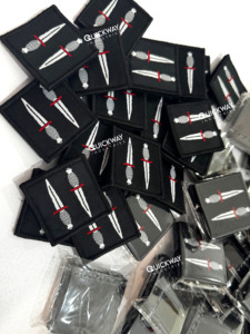 แพทช์ปักลายฉลุแบบมืออาชีพสำหรับเครื่องแบบ (คู่) - Product Image 2