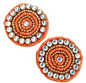 ต่างหูลูกปัดทำด้วยมือต่างหูลูกปัดหลายแบบตามสั่งสำหรับผู้หญิงเครื่องประดับสำหรับงานปาร์ตี้ในราคาที่ดีที่สุดต่างหูลูกปัด - Product Image 1