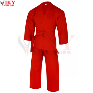 Nouvelle Arrivée - Service OEM/ODM - Tenue de Taekwondo Rouge Unie Entièrement Personnalisable - Vêtements d'Arts Martiaux - Product Image 1