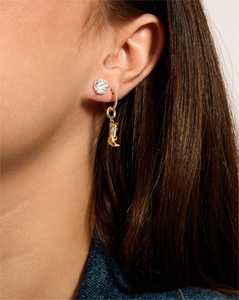 Unique Cowboy Boot Charms Custom 14K 18K <b>Solid</b> <b>Gold</b> Lab Grown Diamonds Dainty Stacking <b>Pendants</b> Functional Hinged Clasp Jewelry - Product Image 3