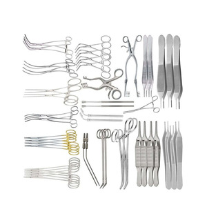 PISSCO Abdominal Vascular Surgery <b>Instrument</b> Set Vascular Surgery <b>Instrument</b> Kit Abdominal Open Abdominal Vascular <b>Instruments</b> - Product Image 5