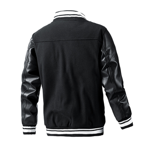 High Quality Breathable Waterproof Canvas Varsity <b>Jacket</b> <b>for</b> <b>Men</b> and Women Custom <b>Baseball</b> Letterman Design - Product Image 2