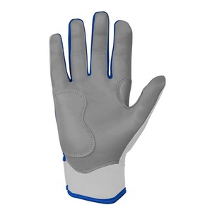 Leather Long Cuff <b>Baseball</b> Batting Gloves | Mint & Pink | Pro Grip Premium Fit Ambidextrous Youth - Product Image 5