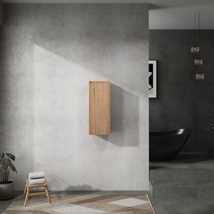Armoire latérale de salle de bain de 12 pouces avec portes à fermeture douce, design à montage mural, montage facile (emballage KD) - Product Image 5