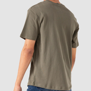 Camiseta de Manga Corta Unisex, Cuello Redondo, 100% Algodón, Color Sólido, Ligera, Personalizable al por Mayor - Product Image 5