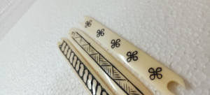 Agujas de Tejer de Hueso Ecológicas y Personalizadas, Hechas de Hueso de Búfalo, para Decoración de Bodas y Regalos - Product Image 3