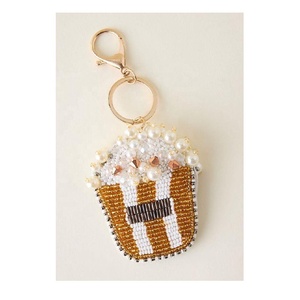 Hot Sale Beaded Choppy Bag <b>Key</b> <b>Chain</b> Hold to <b>Keys</b> or Bag Charm for Handbag Purse Car <b>Keys</b> As a Girls Birthday Gifted Accessories - Product Image 2
