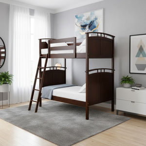 Cama litera doble tradicional de madera de haya, apilable, ecológica, con certificación CPSC y ASTM, ¡la más vendida! - Product Image 6