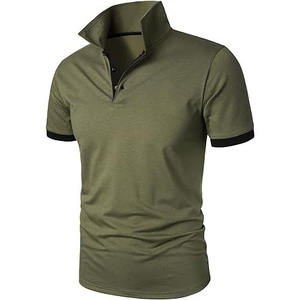 Camisetas de Manga Corta para Hombre 2026, Nuevas Camisetas Polo con Cuello para Hombre, Ropa de Verano 2024, Camisetas Polo Deportivas para Hombre al por Mayor - Product Image 1
