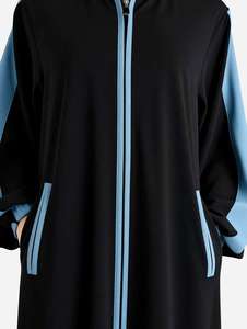 Wholesale Traditional Naqab Muslim Clothing Accessories Hot Sale New Model Best Color Ladies Abaya - Product Image 3