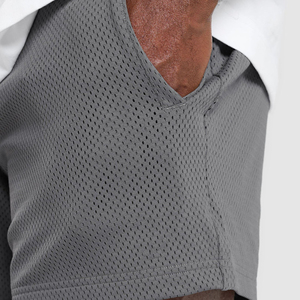 Shorts en tissu éponge de haute qualité pour hommes, en coton biologique, décontractés pour l'été, respirants, nouveaux, OEM. - Product Image 5