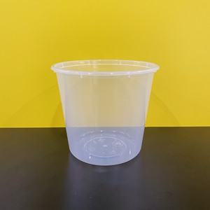 Free samples 20/24oz Injection Round Shape <b>Plastic</b> Food Containers With Lids for Food Storage <b>Box</b> Transparent Microwave - Product Image 4