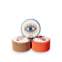 ART INDIEN EXOTIQUE Boîtes à bonbons personnalisées faites à la main, écologiques, brodées de perles, personnalisables, cadeaux d'anniversaire, nouveau-né, 10 ml