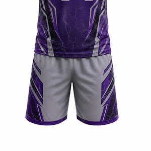 Ensembles d'uniformes personnalisés 7v7 pour les clubs de football |   Maillots, shorts et vêtements d'équipe de flag football de qualité professionnelle - Product Image 5
