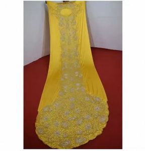 Tela somalí de moda con diseño moderno estampado, chifón suave de lujo, Dirac somalí para bodas a un precio asequible. - Product Image 1