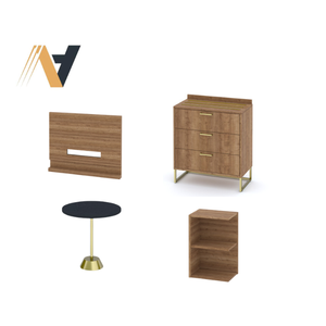 Juego de Muebles para Dormitorio de Hotel Tamaño Twin XL para Renovación de Habitaciones Comerciales y Proyectos de Estándarización Holiday Inn - Product Image 3