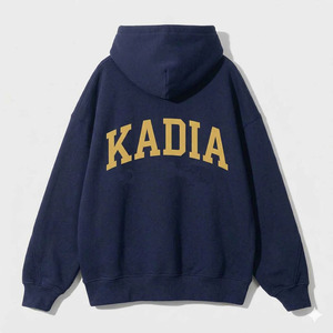 Sudadera de Felpa Gruesa de 420g del Fabricante, Sudadera Lisa de Algodón con Logotipo Personalizado Bordado, Sudadera con Capucha Sólida de Invierno Unisex - Product Image 4