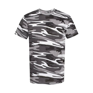 Fashionable <b>Men</b> Camouflage T Shirts O Neck Regular Sleeves Loose Fit Casual Summer Tee Shirts 100% Cotton Eco-Friendly - Product Image 5