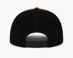 Gorra Deportiva Unisex Personalizada con Malla Lateral Marrón, Transpirable, para Trabajo al Aire Libre, Deportes, Viajes y Uso Diario - Product Image 3