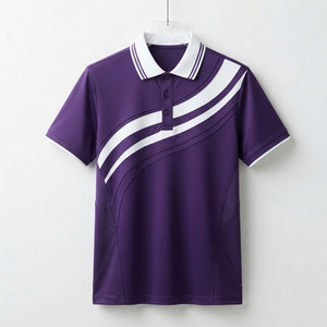 Camisetas de polo de golf profesionales de secado rápido, material transpirable, clásicas con botones y manga corta para proveedores de ropa deportiva. - Product Image 1