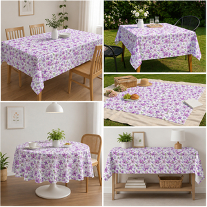 Mantel de Lujo de Algodón Suave y Reutilizable para Mesa de Comedor, Decoración para Cocina y Hogar Estilo Rústico - Product Image 2