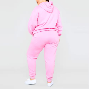 Chándal de Invierno Personalizado a Precio Económico para Mujer, Chándal Informal de la Mejor Calidad, de Forro Polar Sólido, Poliéster/Algodón - Product Image 6
