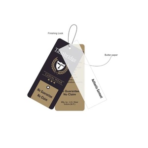 Étiquette de vêtement en satin blanc texturé, personnalisée, tissée, imprimée, pour application au dos ou au col sur les chemises décontractées, chemises habillées et tenues de travail - Product Image 6