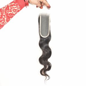 Extensions de cheveux humains naturels indiens 100% Deep Wave, non colorés, non traités, avec closure 2*6, double trame fabriquée à la machine. - Product Image 3