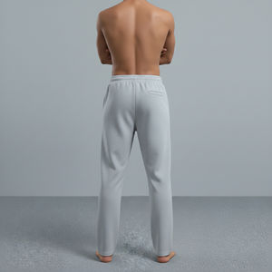 Pantalones Jogger de Algodón 100% con Lavado Ácido, Cintura Media, Cierre con Cordón, Corte Recto, Ligeros, de Lana, Casuales para Hombre, Personalizados OEM - Product Image 3