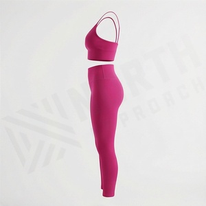 Conjunto de Ropa Deportiva para Hombre, Diseño Personalizado 2025, Color y Logotipo Personalizables, para Yoga, Gimnasio, Fitness y Ejercicio - Product Image 3