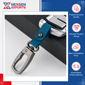 Indian Manufacturer High Quality Luxury Eco-Friendly PU <b>Leather</b> <b>Key</b> <b>Chain</b> Customizable Bulk Buyers Minimal Market Price - Product Image 5